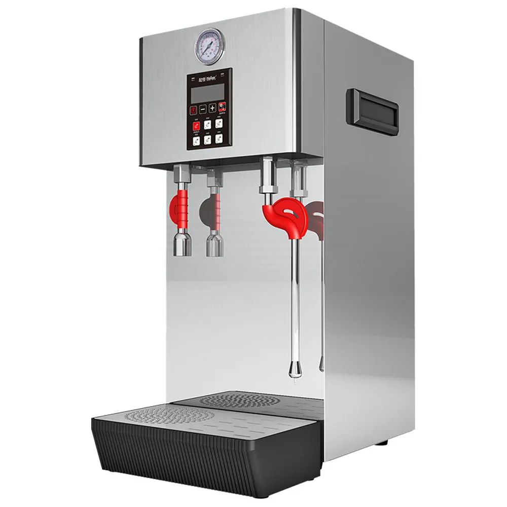 

Commercial Coffee Milk Tea Shop Equipment Fully Automatic Steam Water Boiling Machine Frother Tea Brewing Machine