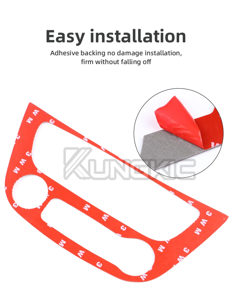 Echter, weicher Carbonfaser-Aufkleber für Renault Fluence Megane RS 2009 2010 2011 2012 2013 2014 2015 LHD RHD Auto-Mittelkonsole – Detail 9