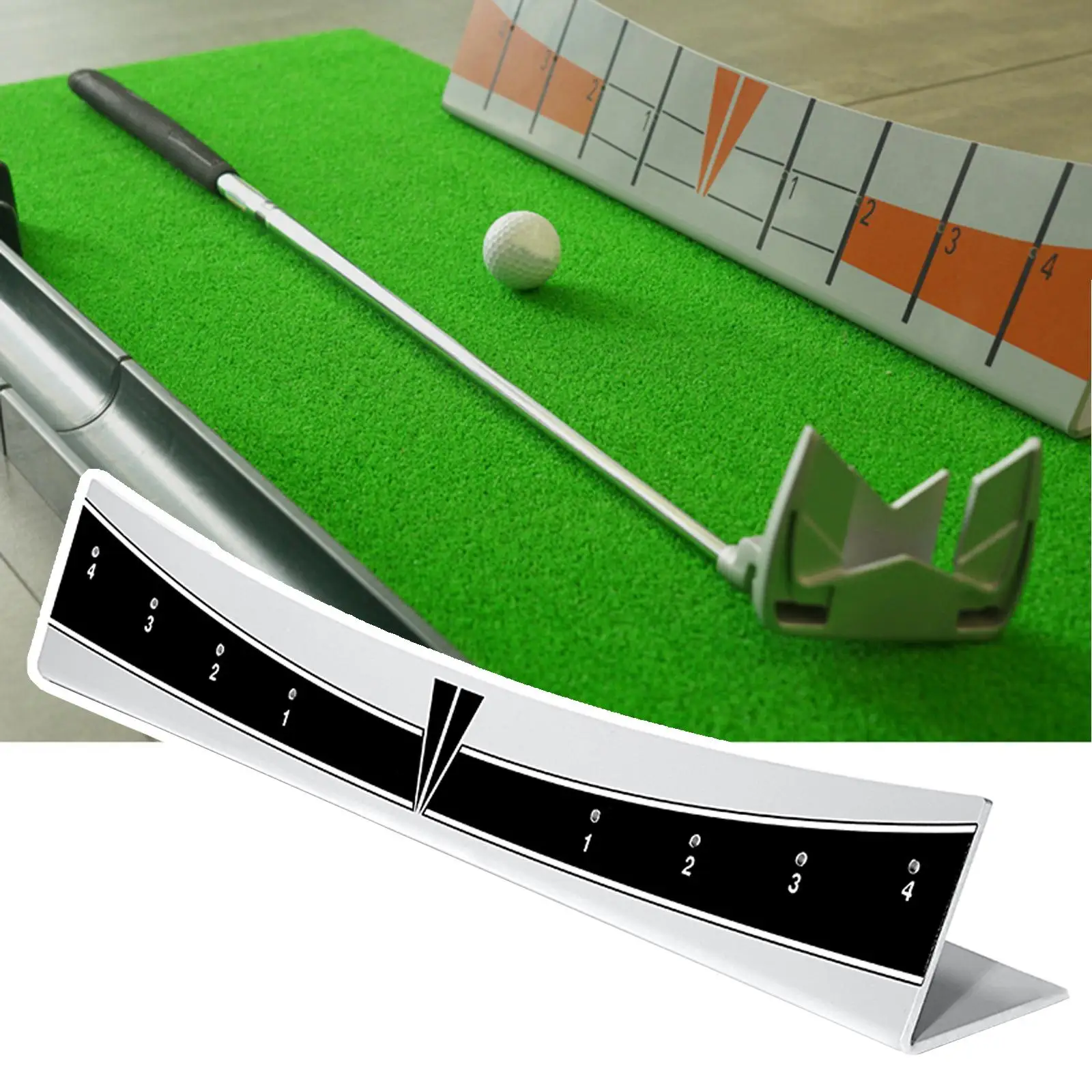 Golf Swing lurus, latihan putt Golf Penyelaras bantuan ayunan Golf aksesoris Golf