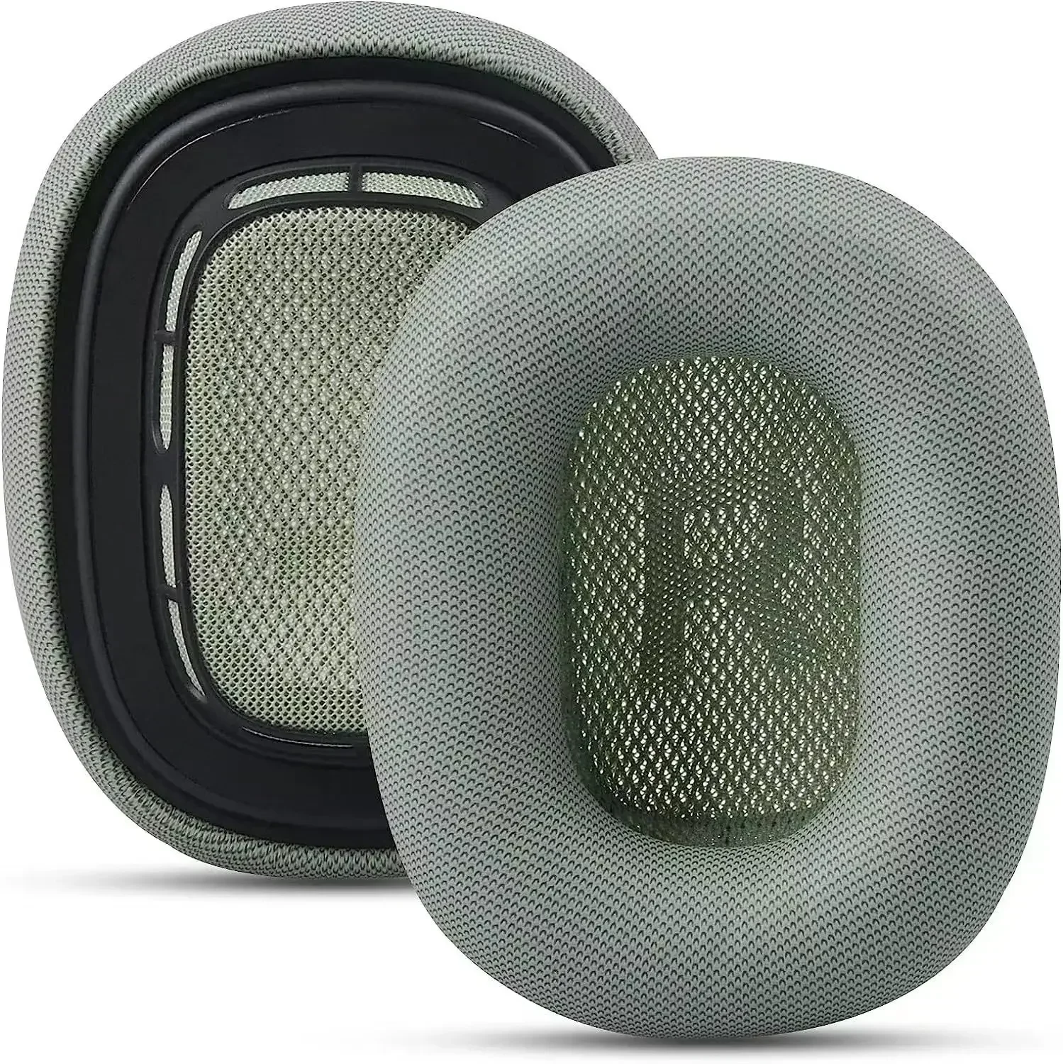1 paio di cuscinetti auricolari originali di ricambio per cuffie Apple AirPods Max, cuscinetti auricolari in schiuma, fodera per cuscino