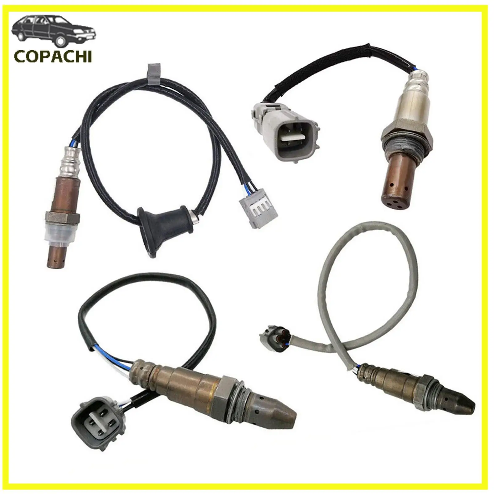 4pcs Car Upstream&Downstream Oxygen Sensor 234-9114 234-9128 234-4416 234-4540 For 2012-2015 Toyota Sienna 3.5L FWD Lambda