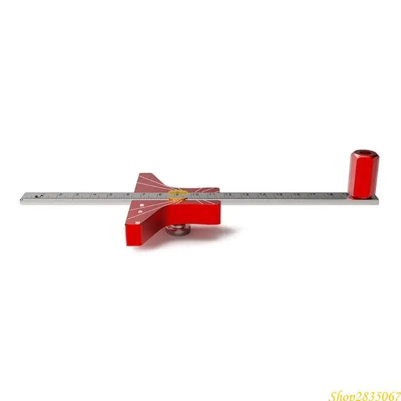 

Woodworking Marking Scriber Wheel Marking Gauge Metric&Inch Marking Tool 831F