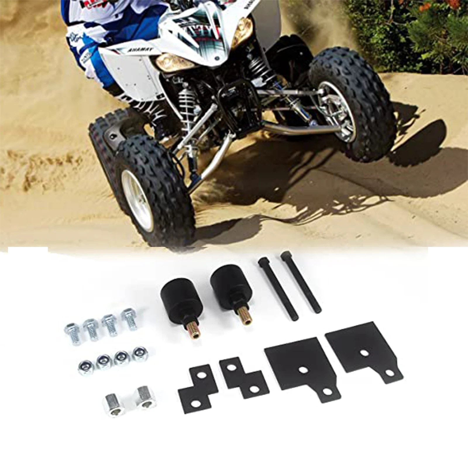 

2-дюймовый подъемный комплект передней и задней подвески для Polaris 500 570 600 700 800 1999-2023, комплект выравнивающего подъемника, автомобильные аксессуары