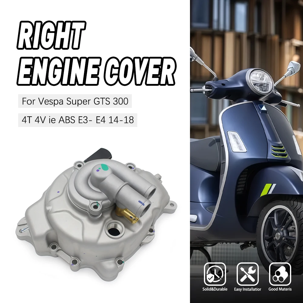 

Motorcycle Parts Right Engine Cover Protect the engine For PIAGGIO X EVO 250 07-13 X10 4T 4V IE 125 12-15 X8 EURO3 X9 EVOLUTION