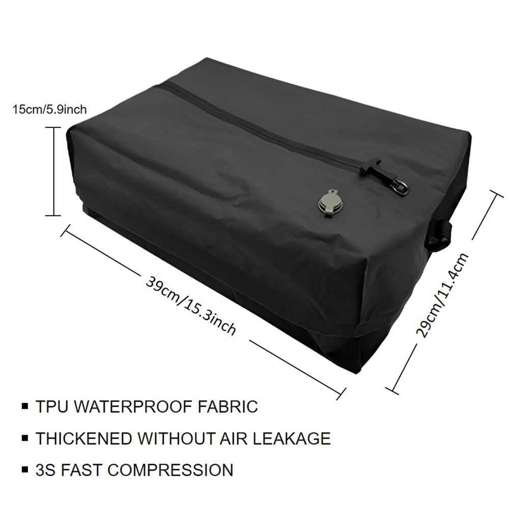 أكياس تخزين مفرغة للملابس والفراش وأكياس توفير المساحة لتخزين حزمة ختم الفراغ، حقيبة تنظيم مضغوطة قابلة للطي #2