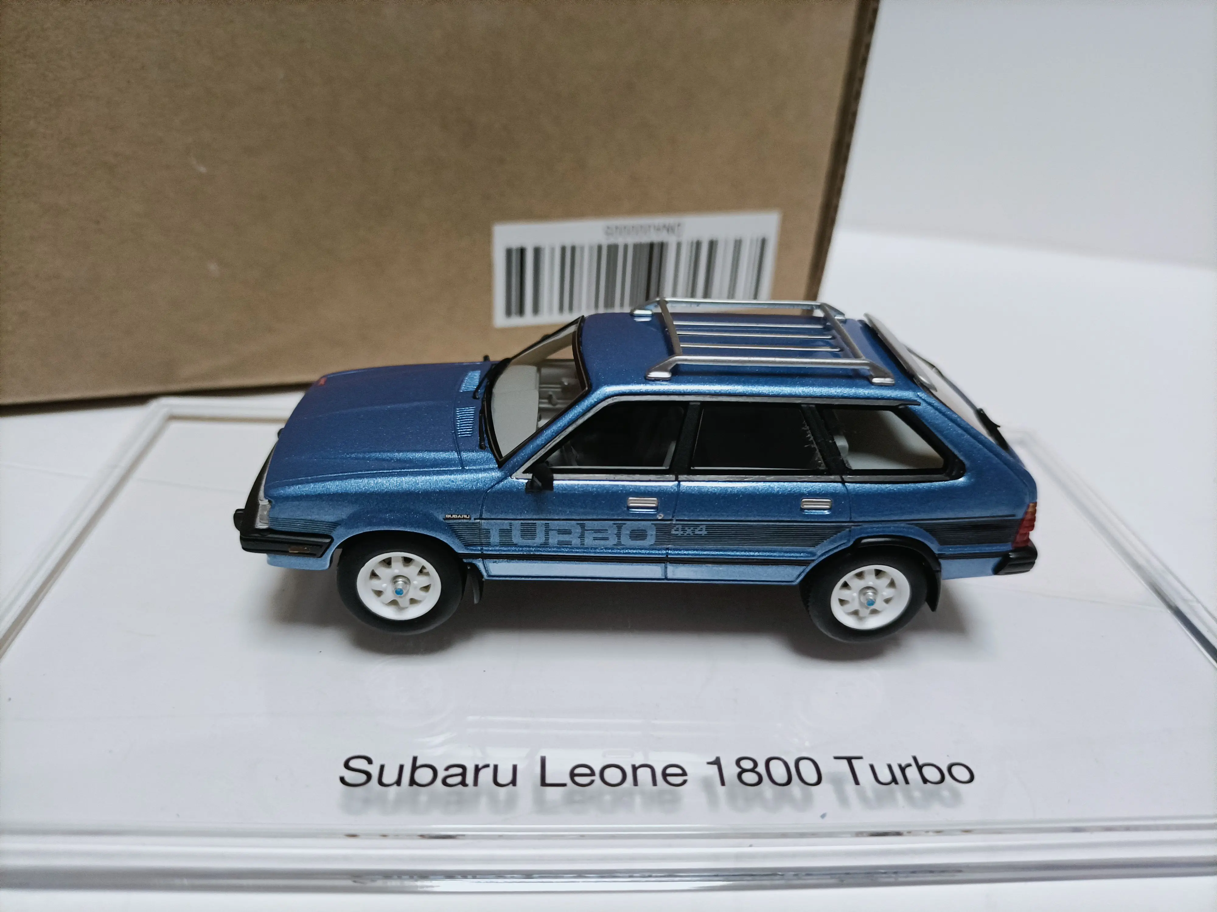 DNA 1 43 Subaru Off-road Wagon Model Subaru Leone 1800 Turbo Metallic Blue