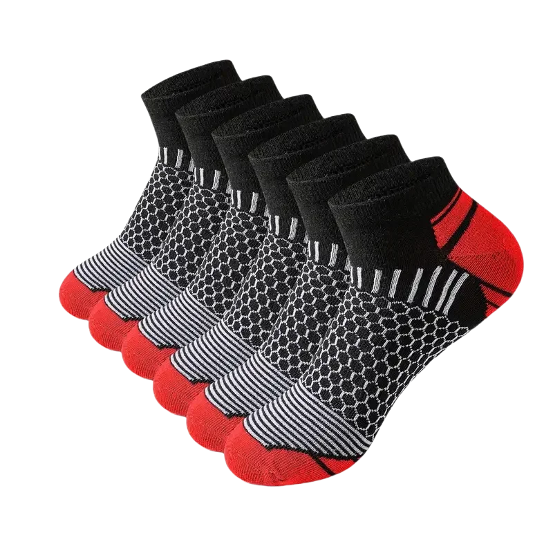 6/12 쌍 다채로운 남성용 로우 튜브 양말 패션 편안한 가을 클래식 블랙 비즈니스 양말 고품질 남성용 짧은 양말
