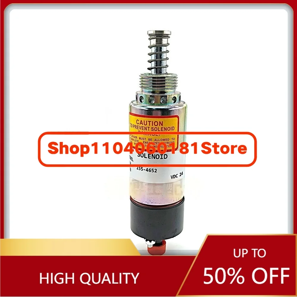 E325B/E325C حفارة عالية الجودة Flameout الملف اللولبي صمام التبديل رقم الجزء المحرك 155-4652