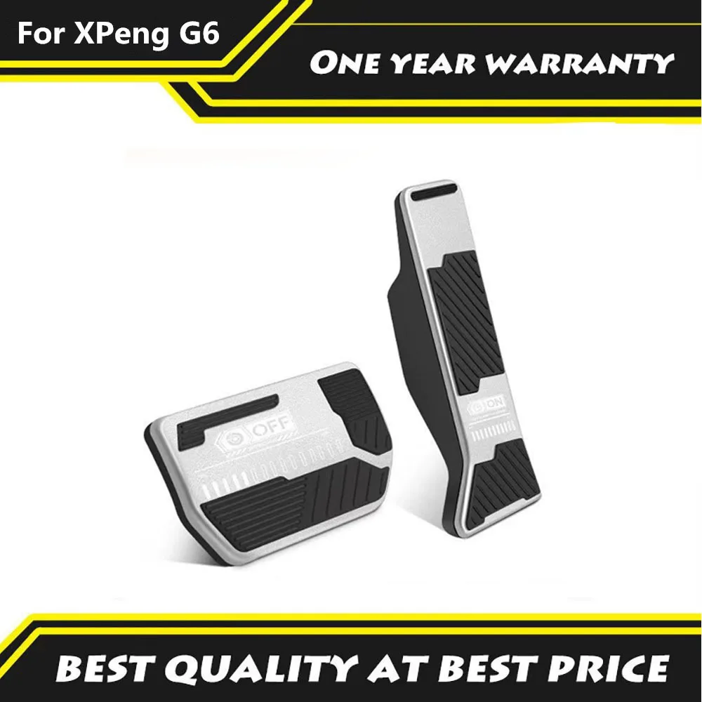 

Fit For XPeng Xiao Peng G6 2023 2024 2025 Accelerators Brake Pedals Decorative Products Automotive Anti-skid Pedals Accessories