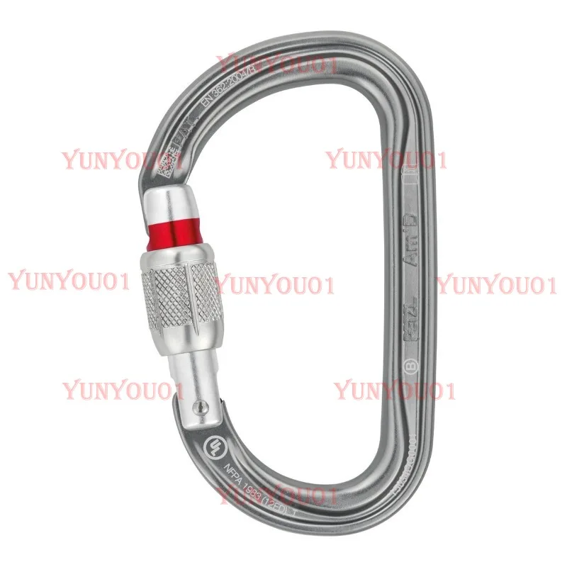 

D-type climbing rope PETZL Am'D M34AB PL climbing rescue automatic lock half long lock main lock in stock