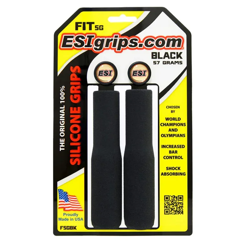 ESIgrips Fit SG grip 57 Grams Made in the USA Latex and Rubber Free Standard Grips are 130mm in length Made for 22mm bars