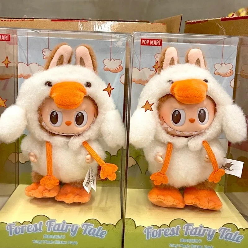 

The Monsters Labubu Forest Fairy Tale Series - Vinyl Plush Hanging Card Blind Box Animal Shape Pendant Collection Gift
