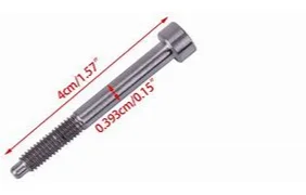1set Titanium Alloy String Lock Screws & Block Fit for Floyd Rose Tremolo Electric Guitars Accessories in Stock Discount