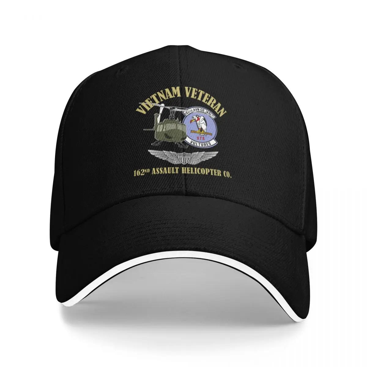 162nd Assault Helicopter - Vietnam Veteran Baseball Cap Trucker Cap hats for men Luxury Woman Men's
