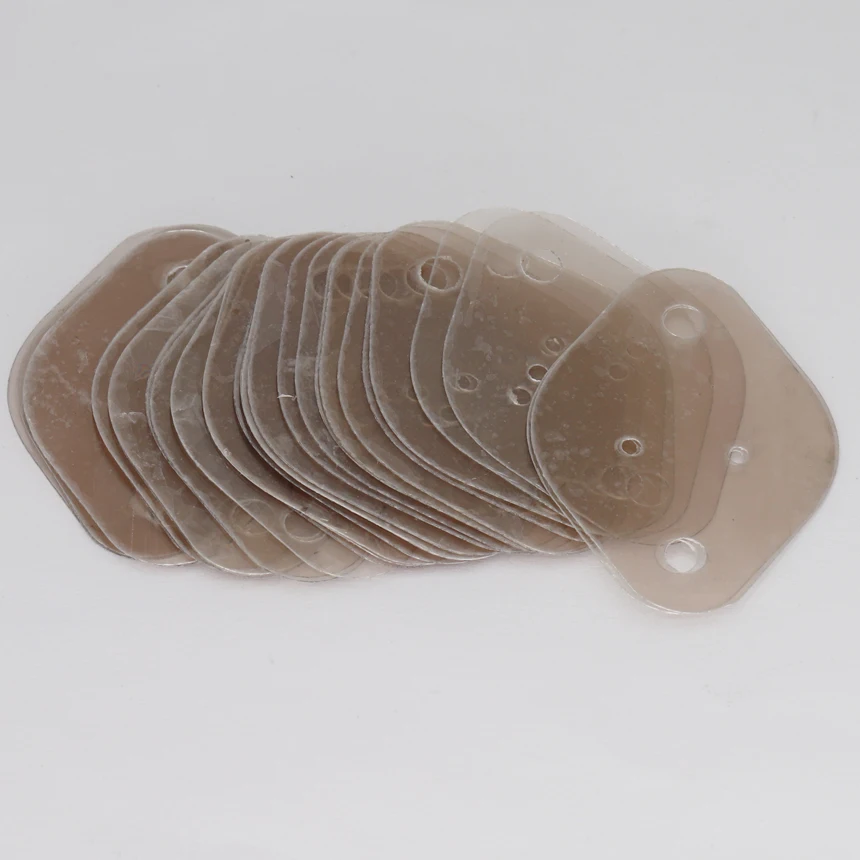 TO-3 29*42*0.12mm 31.5*44.5*0.12mm 29x42 31.5x44.5 Oval 4 Hole Insulation Sheet Plate Replacement Mini Flat Mica Insulator Sheet