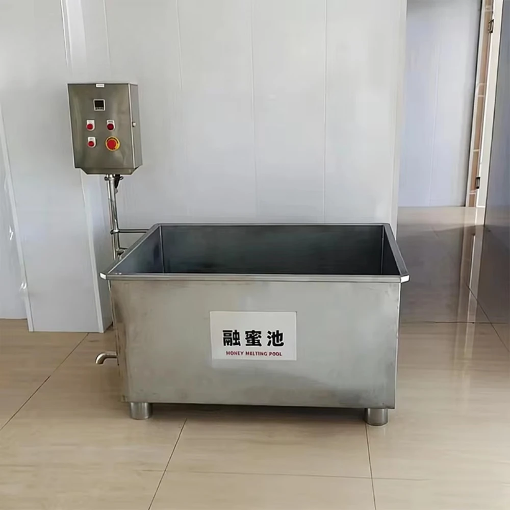 Low-Temperature Electric Honey Extractor Electric Motor Centrifuge Honey Spinner Honey Separator Machine
