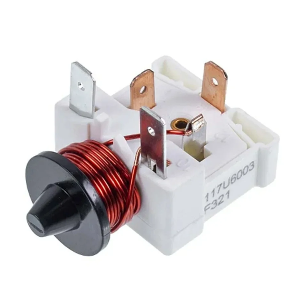 117U6003 Electrical Current Switch for Refrigerator Compressor Monitoring and Circuit Protection with Visual LED Signal