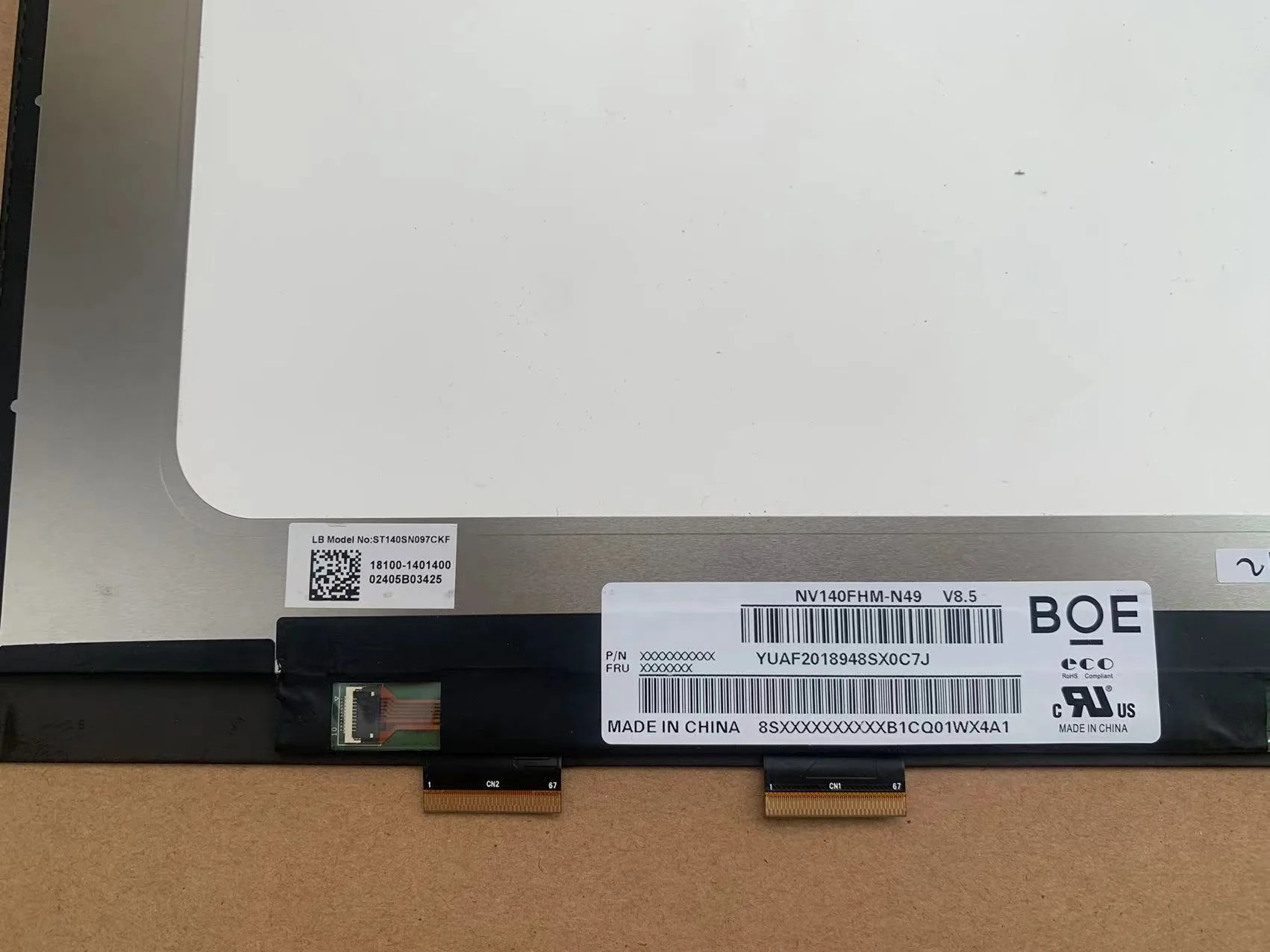 Imagem -02 - Substituição de Montagem Completa para Asus Vivobook Flip 14 Tela Lcd Touch Original 1920x1080 140 Pol Tp470 Tp470e Tp470ez Tp470ea