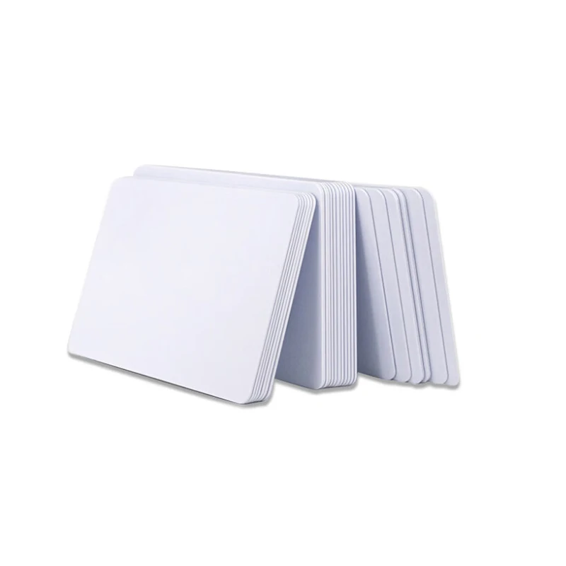 einkshop 50pcs Blank Inkjet PVC Id Card Blank Inkjet PVC Id Card for epson RX590 RX680 R330 R270 R280 R285 R290 R380 R390 T50