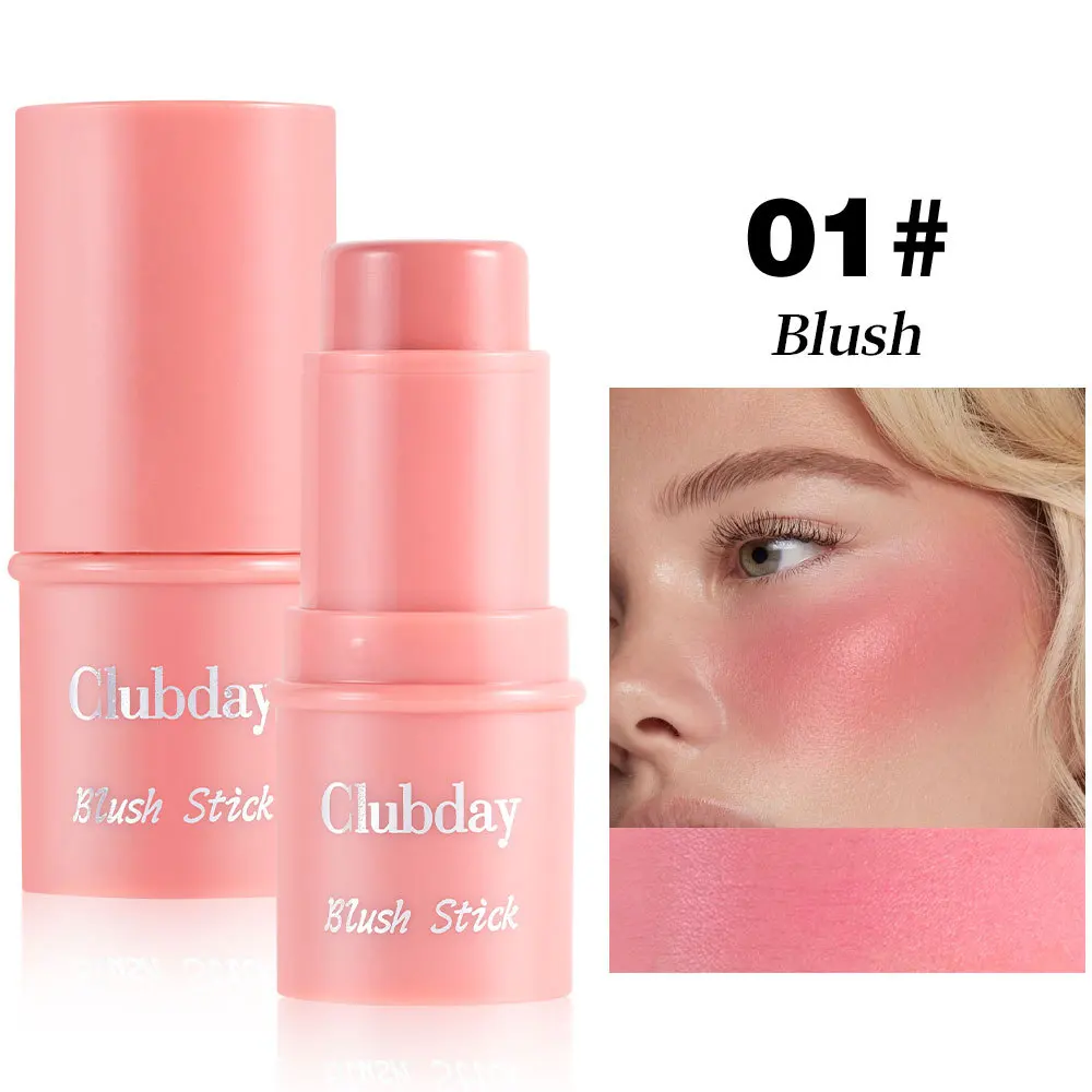 Blush Stick - Texture Opaca Effetto Gel per Contorno Viso e Illuminante, Facile Applicazione del Colore, Blush in Crema Impermeabile a Lunga Durata