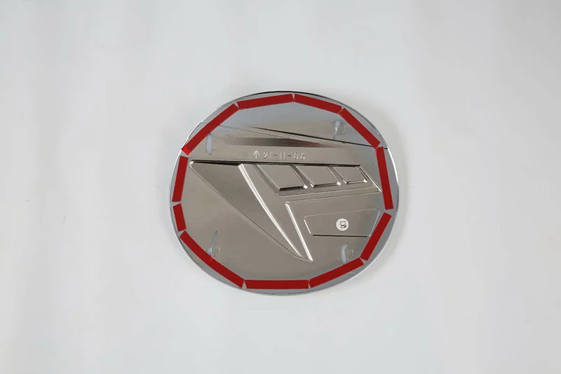 For Subaru Outback BT 2021 2022 Car Accessories ABS Chrome fuel tank cap cover car-styling trim oil fuel cap protective - view 4