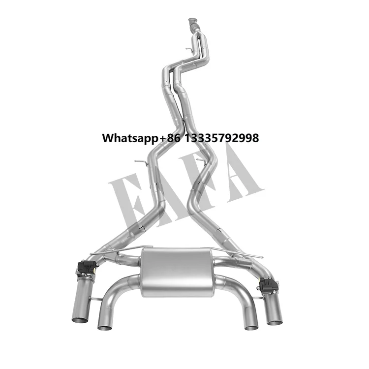 

For‘BMW M2 F87 N55 Car Exhaust System Middle End High Performance Cat Back Exhaust Pipe Electric Valve Muffler Exhaust