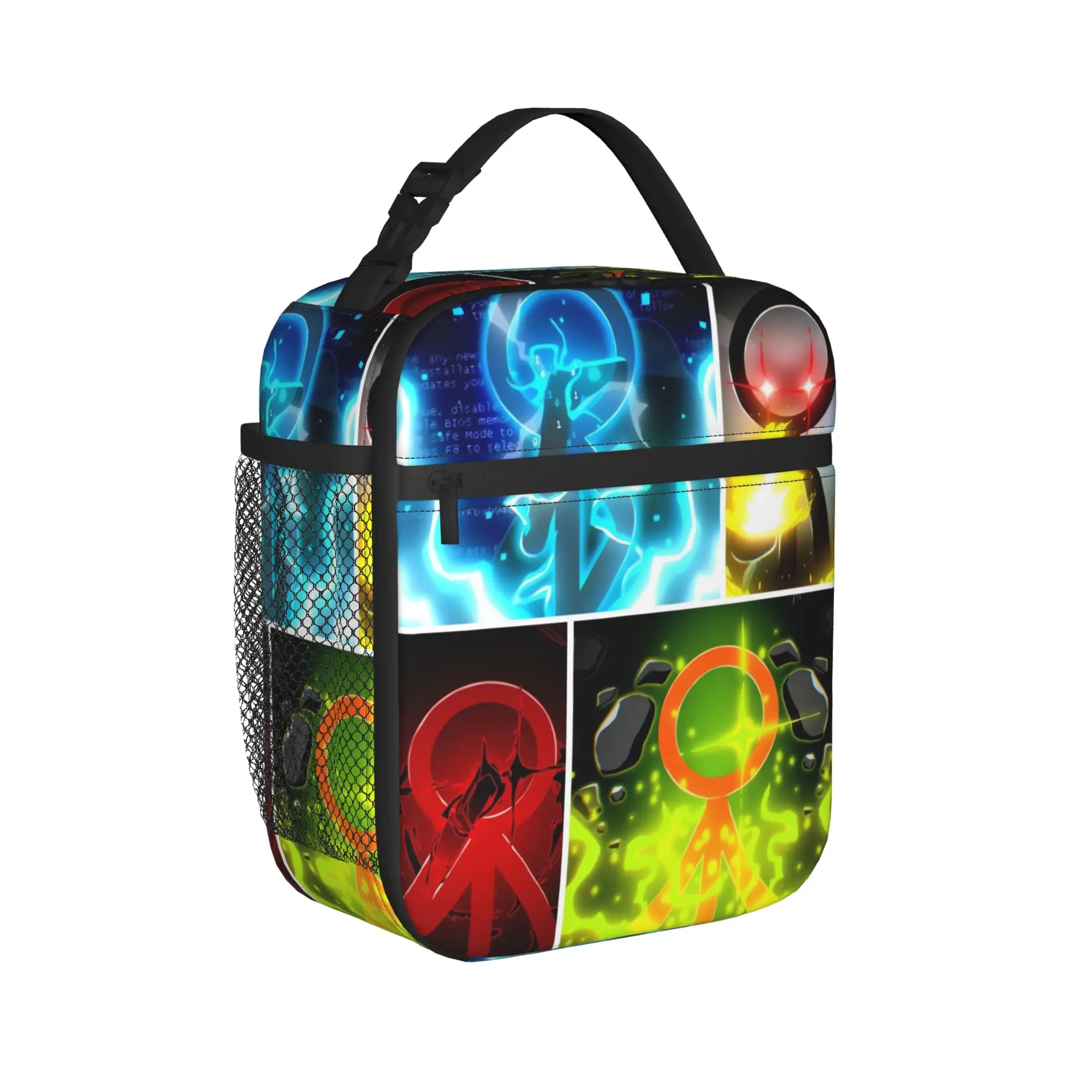 Popular Youthful Lunch Bag Fun Cool Alans Beckers Lunch Box Picnic Convenient Thermal Tote Handbags For Girls Oxford Cooler Bag