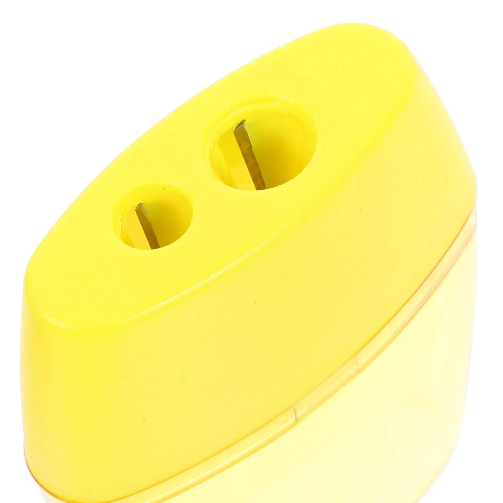 12Pcs Double Hole Plastic Manual Pencil Sharpener Portable Handheld Sharpener for Kids School Office Manual Pencil Sharpeners