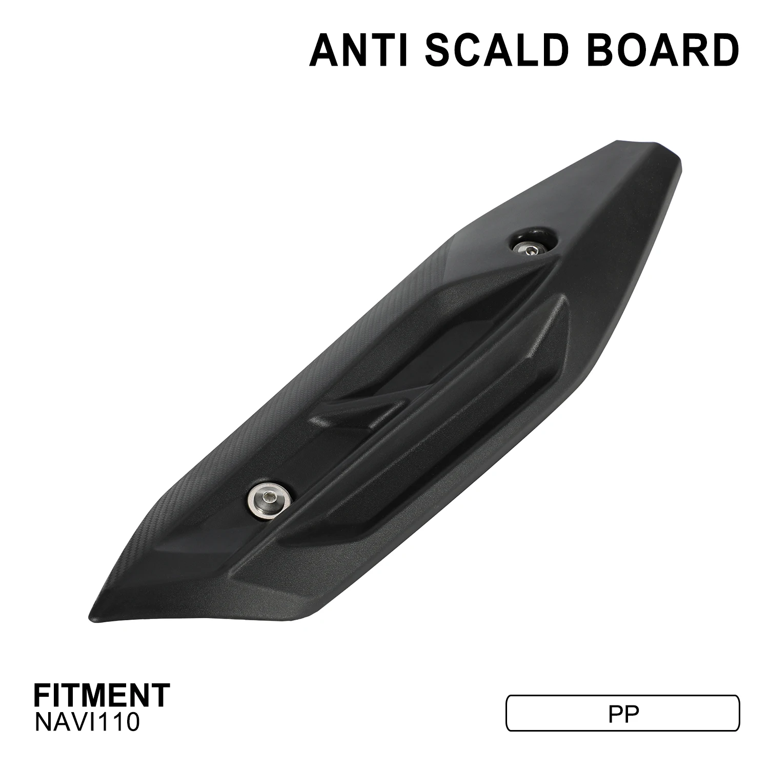 Osłona termiczna wydechu akcesoria motocyklowe osłona termiczna tłumik płyta zapobiegająca poparzeniom dla Navi 110 Navi 110 Dirt pitbike