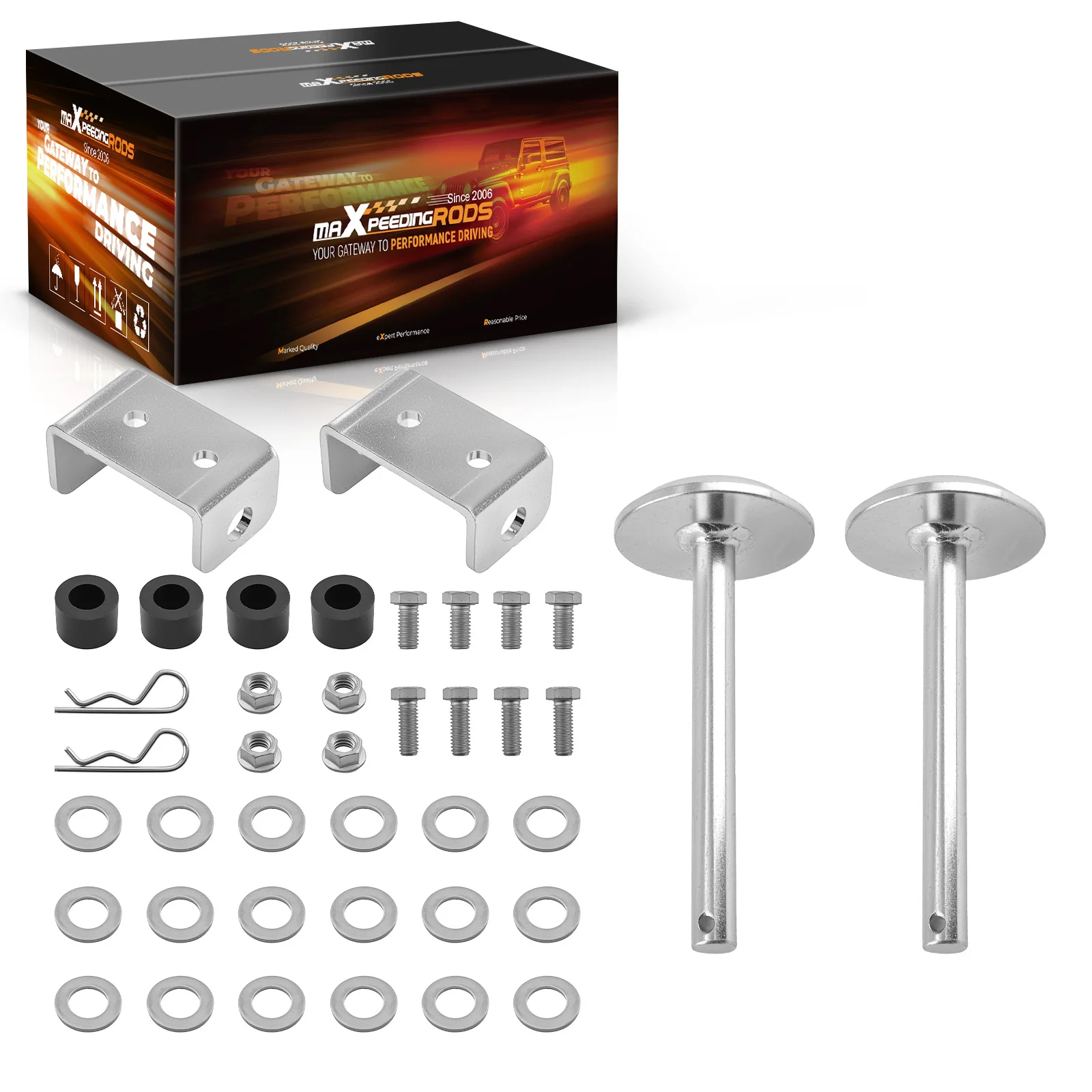 1 PAIR Plow Mount Kit for Can-Am Outlander 400 500 650 800 1000 2007-2014 Steel