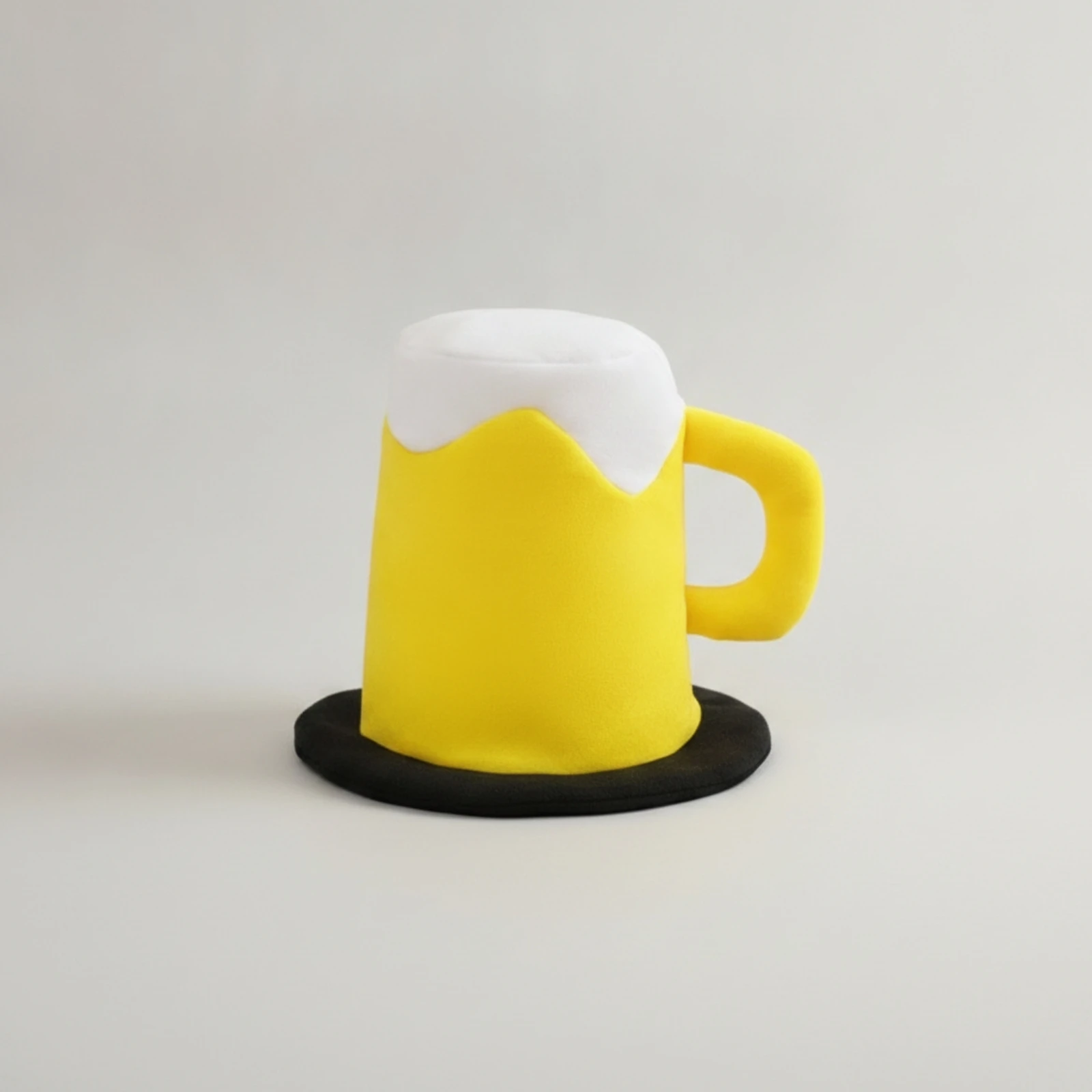 Chapéu de Caneca de Cerveja Divertido com Topo de Espuma Macio e Grande para Festas, Festas à Fantasia e Cabines de Fotos
