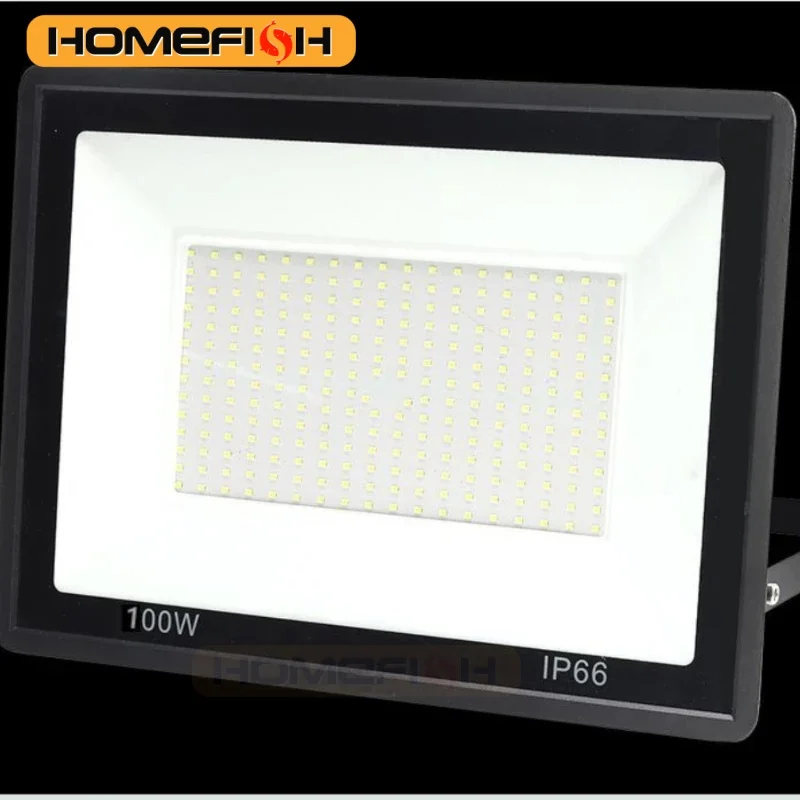 Outdoor IP66 Waterproof Path Light Spotlight LED Floodlight AC220V  20W 30W 50W 100W  Outdoor Garden Porch Courtyard Lamp image 2