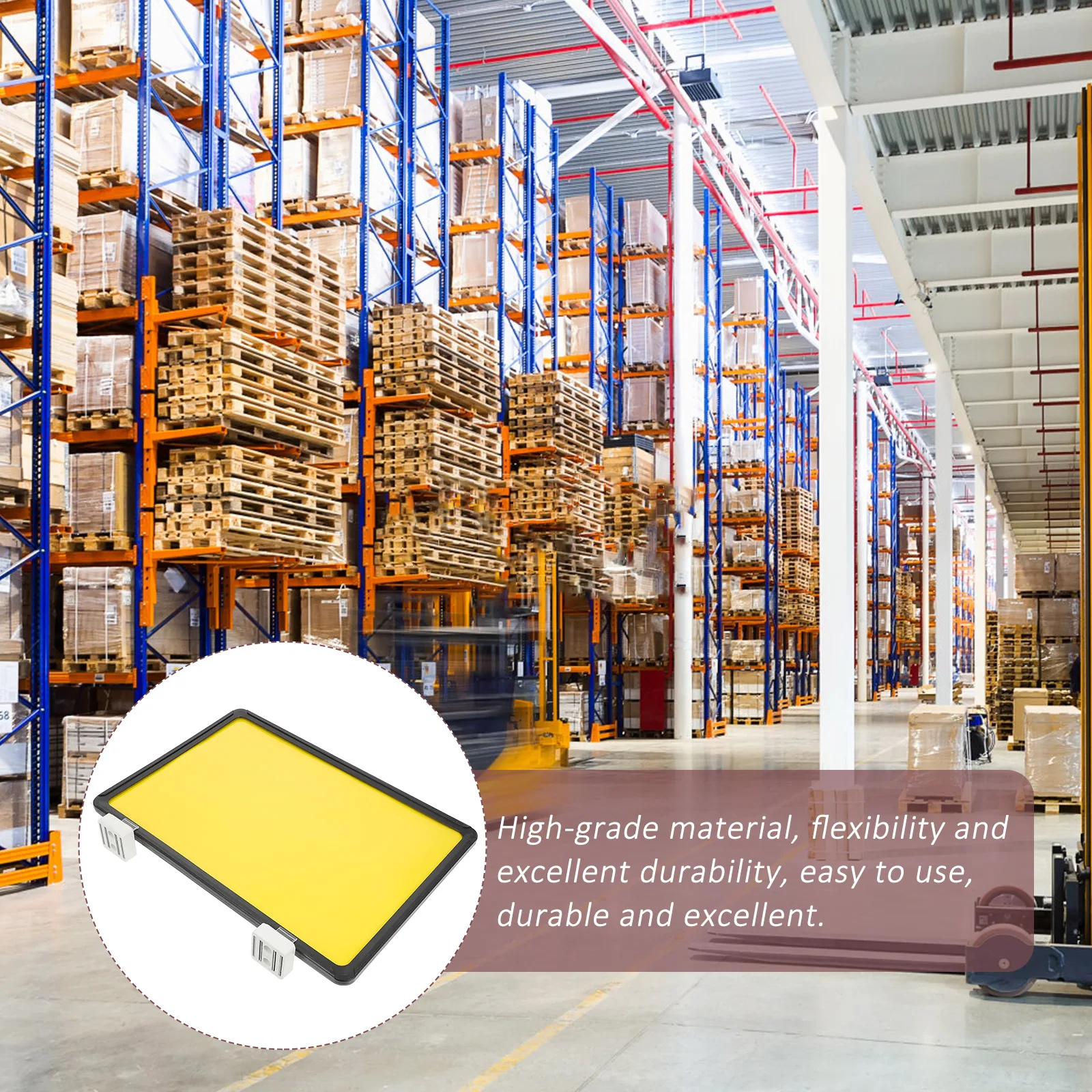 

1pc Magnetic Partition Warehouse Indicator Reusable Classification Label Sign Classification Label Board Storage