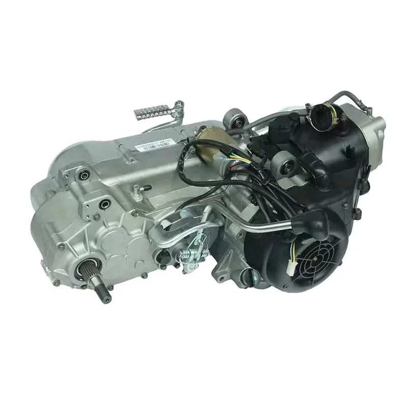 Manufacture GY6 200cc New Motorcycle Engine Assembly with Reverse 4 Stroke CDI Ignition Electric & Kick Sta