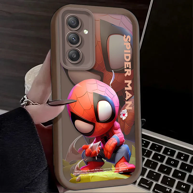 Marvel Spider Man Steve Rogers Case Voor Samsung Galaxy A55 A15 A35 A25 A05 A 05S 5G A24 A13 A23 A12 A22 A32 A52 A 52 A 71 A72 A51