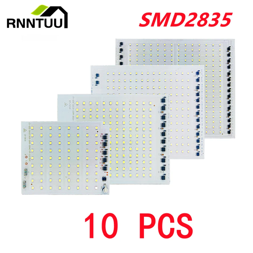 

10 PCS SMD2835 Chip AC220V No need driver 200W 150W 100W 20W 30W 50W For Spotlight LED Bulb light kit Super bright light source