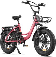 ENGWE Electric Bicycle Adult, 20 ''x 4.0'' Fat Tire Electric Bike for Women, 7 Speed, 250W Removable Battery 48V 13Ah Autonomy up to 120 km L20