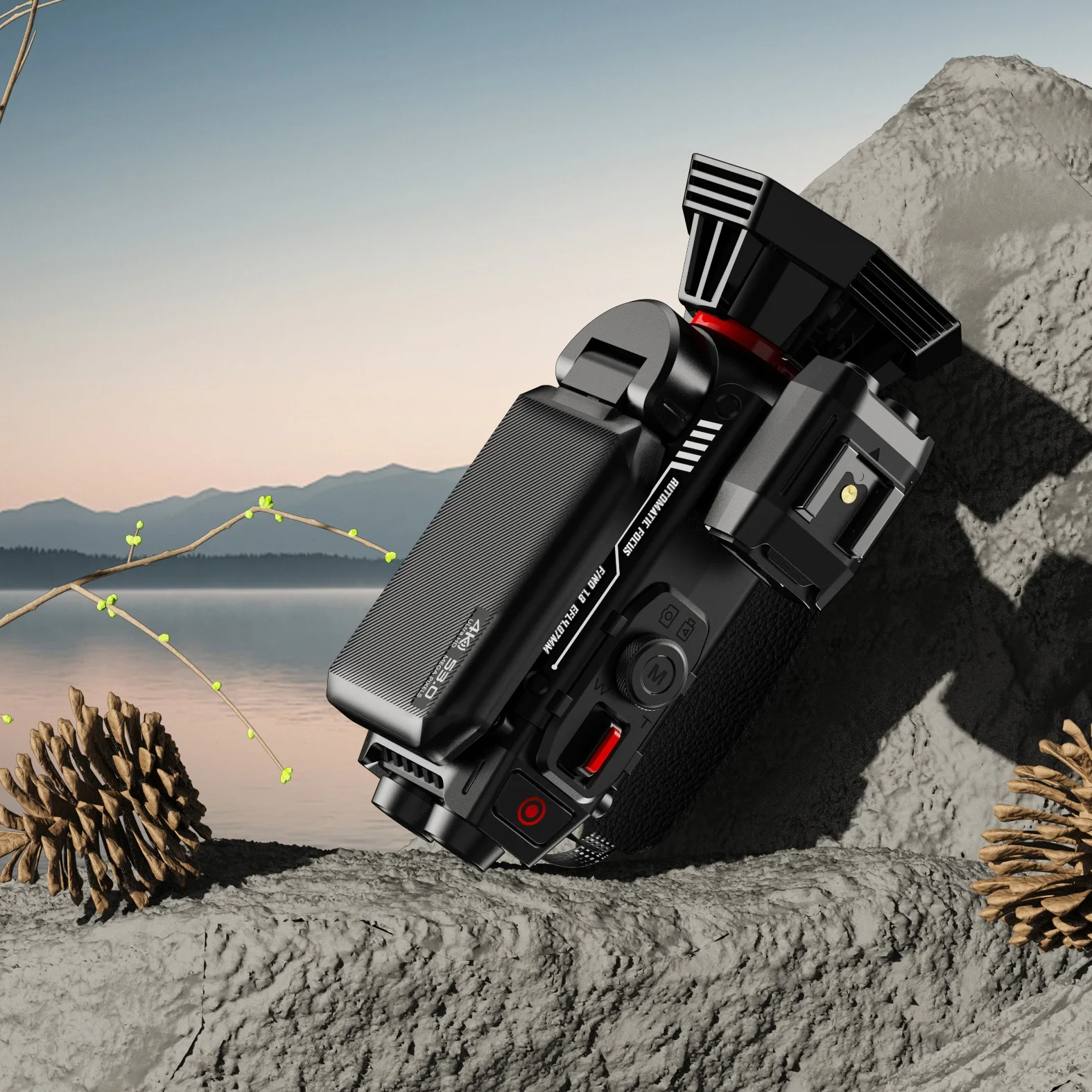 

4K UHD Wi-Fi камера рекордер UHD WiFi изображение высокого разрешения ABS для видеокамеры 50-кратный зум и 53 МП для потрясающих камер