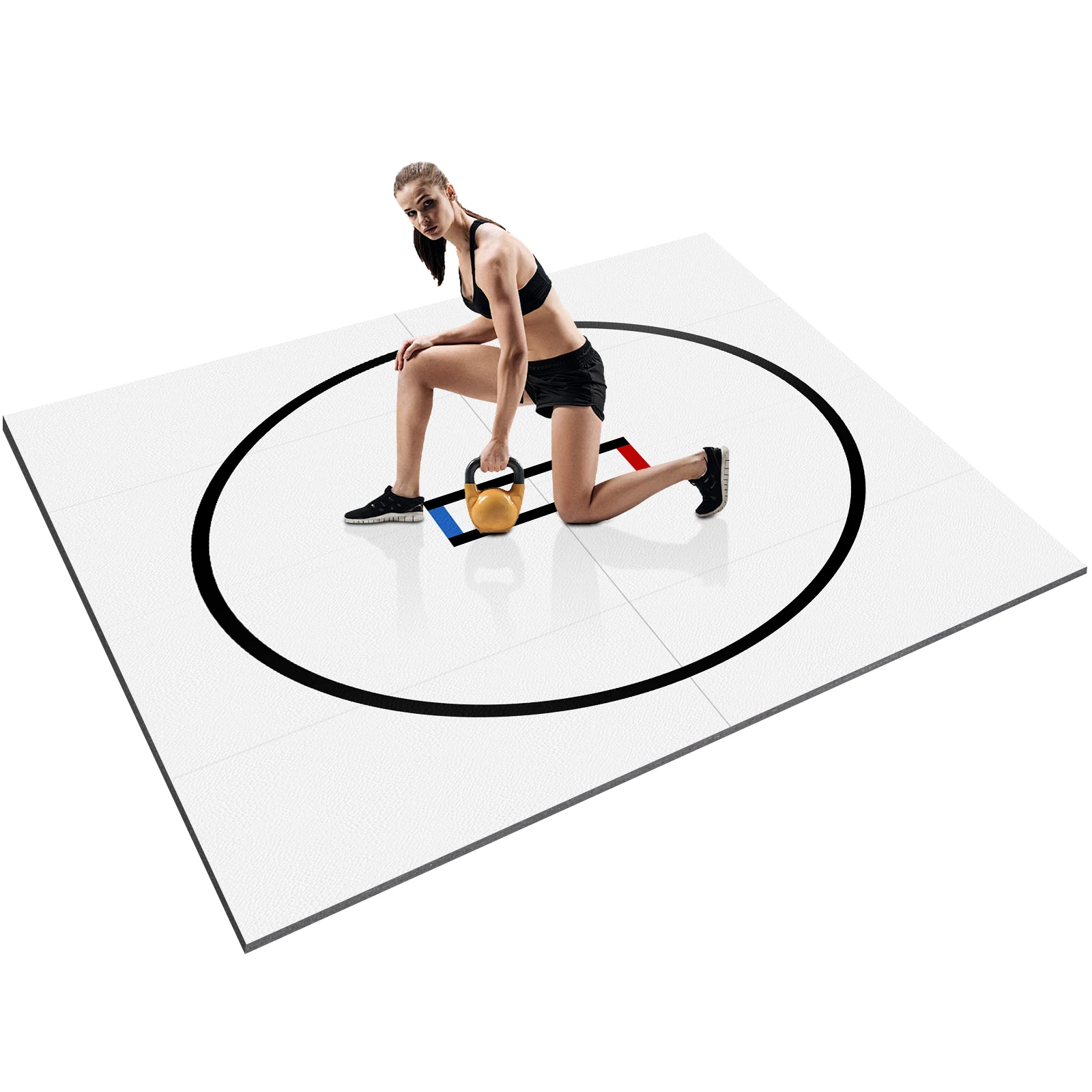 

Портативный тренировочный коврик 3х3 м для ММА/BJJ/Дзюдо/Гимнастики, нескользящий коврик для Ушу, Санда, Дзюдо для домашнего спортзала