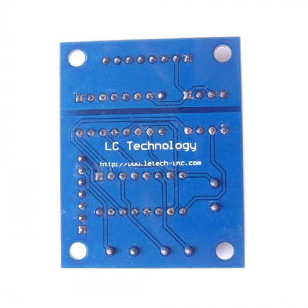 

L293 4.5-36V Photoelectric Isolation Motor Drive Module 1A Two H-bridge Motor Drives for Servo Motor/4-phase Stepper Motor