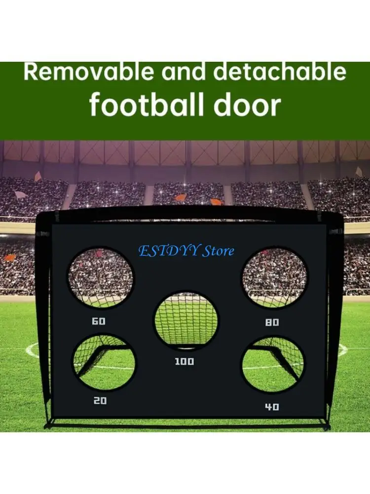 G6DE Professional Grades soccers Goal of Heavy 420D Fabric Versatility Quick Setups for Clubs