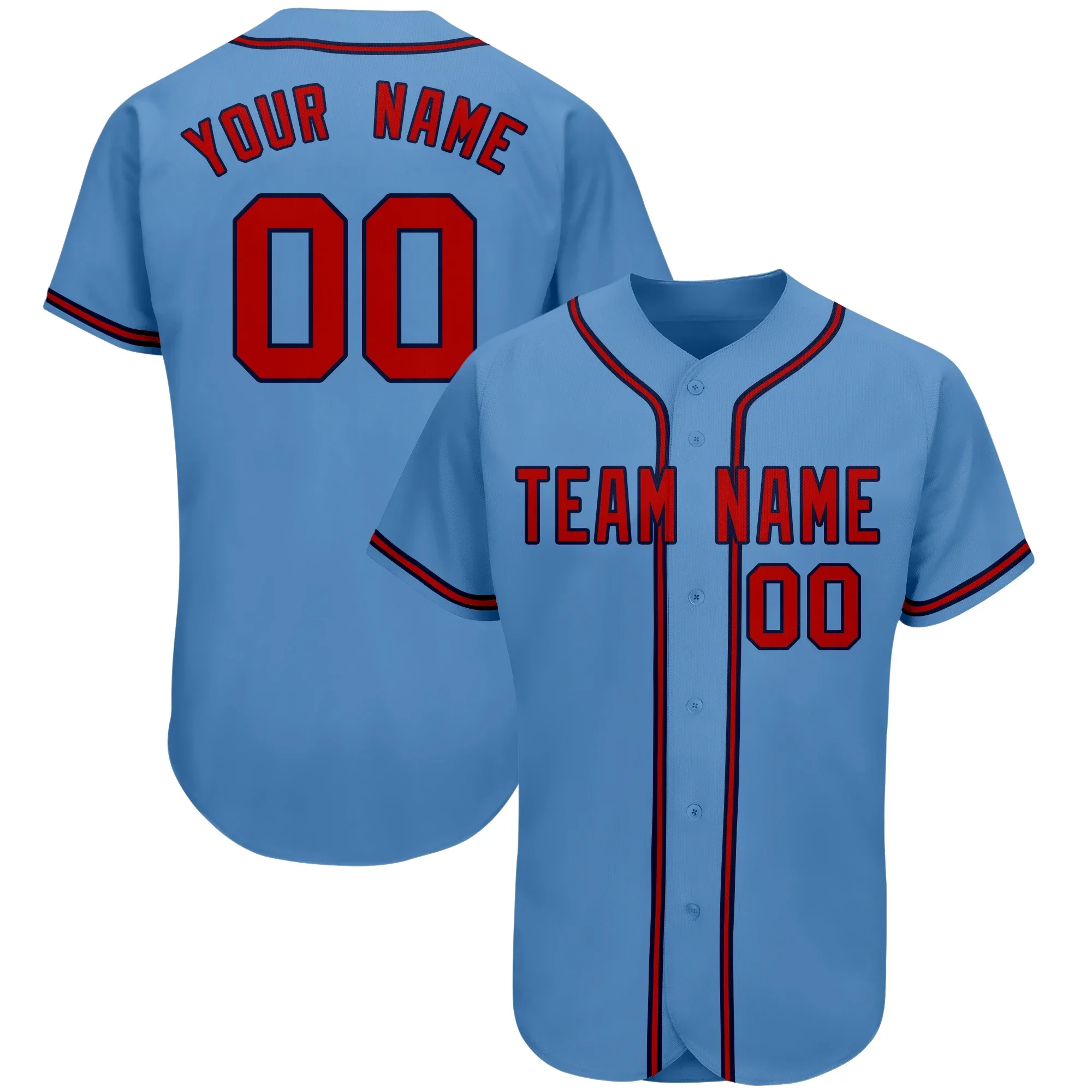 Manufacturer Wholesale Adult Baseball Uniform, Male Student Sports Competition Training Team Uniform, Jersey Customization