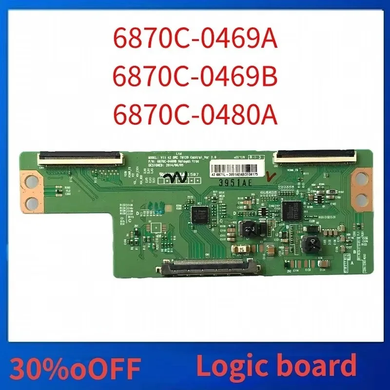 

6870C-0469B оригинальный 6870C-0480A t-con 6870C-0469A V14 42 DRD 60 Гц Control_Ver 0,3 6870C-0480A