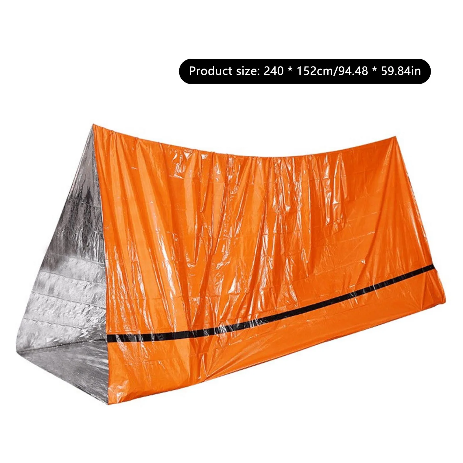 خيمة أنبوبية للبقاء على قيد الحياة في حالات الطوارئ مقاومة للرياح ومقاومة للماء، مناسبة لاستكشاف نهر تسلق الجبال