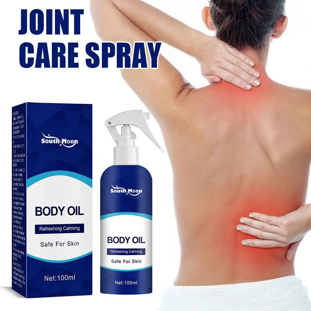 Effetto dolore articolare olio lenitivo Spray sollievo sollievo dal collo al ginocchio cura del corpo nebbia cura del corpo 100ml