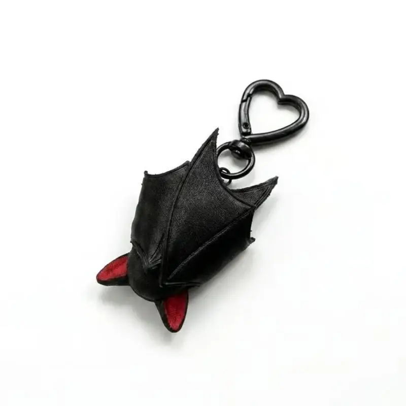 Halloween Goth Fledermaus Schlüsselanhänger Niedlicher Cartoon Schwarzer Fledermaus Anhänger für Partydekoration Modische Rucksackdekoration Accessoires Geschenke – Detail 7
