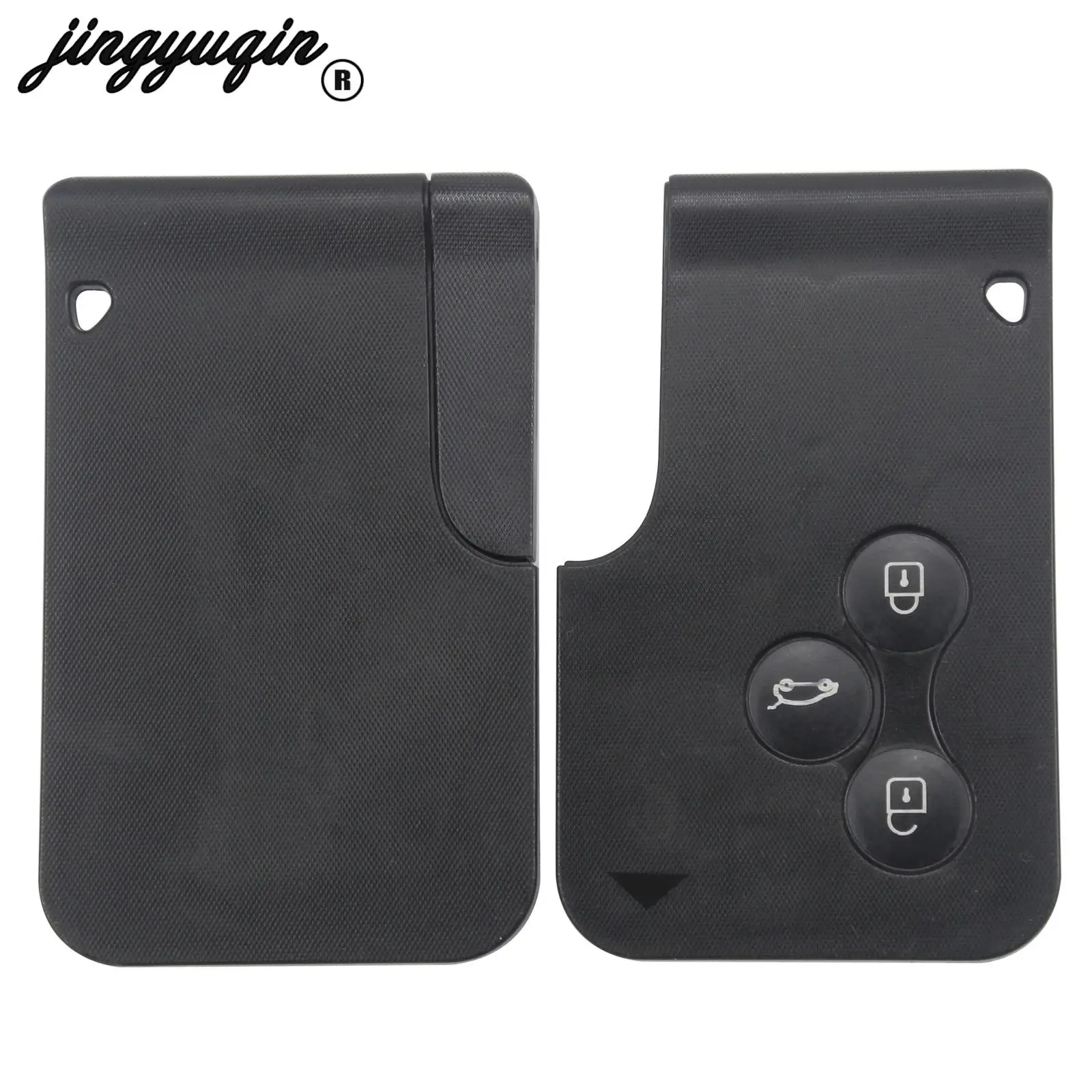 jingyuqin 3/4 Buttons Remote Car Key Case Shell Cover For Renault Laguna 3 Clio Megane Grand Scenic 2 3 Koleos Fob Replacement