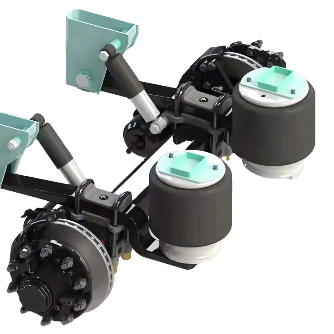 

Professional Semi-trailer Lift Axle Air Suspension Trailer Parts Suspension Low Noise