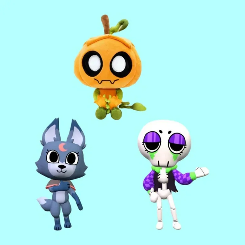 

Новая плюшевая игрушка Dandy's World Gourdy, издание на Хэллоуин, мягкие куклы из мягкой ткани, страшные игрушки с персонажами для детей и коллекционеров