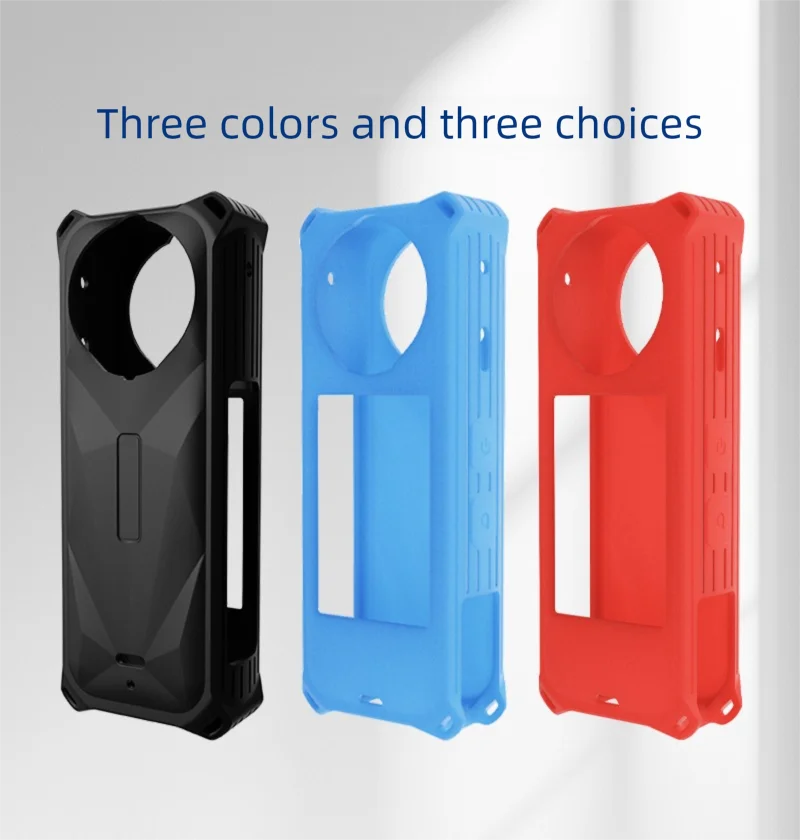 Silicone Protective Cover for Insta360 X5 Accessories Precise Hole Slots Protective Cover Insta 360 Motorcycle Accessories